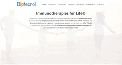 Desktop Screenshot of biotecnol.com